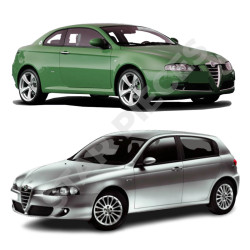 Tirant de porte pour Alfa Romeo 147 (2000-2010) avant gauche ou avant droit 50512115, 68187024AA 3