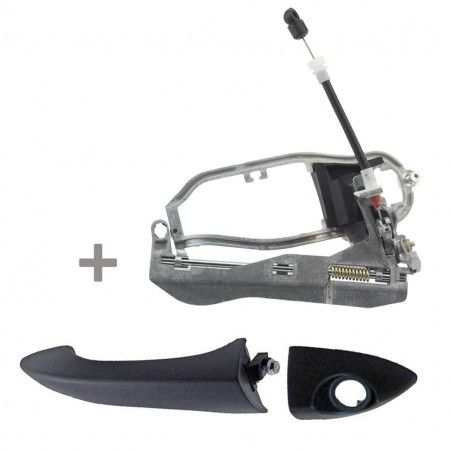 Mécanisme + poignée de porte pour BMW X5 E53 (avant gauche) | 51218243615, 8243615, 51218243617, 51218243629 | Star-Pièces