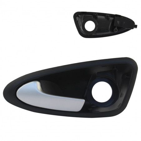 Poignée de porte intérieure pour Seat Ibiza (avant gauche) (grise) | 6J1837113A, 6J0837113A | Star-Pièces
