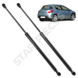 2 vérin de coffre pour Peugeot 308 (2007-2013) vérin hayon 8731Q6, 9657342180, 1635441780 2