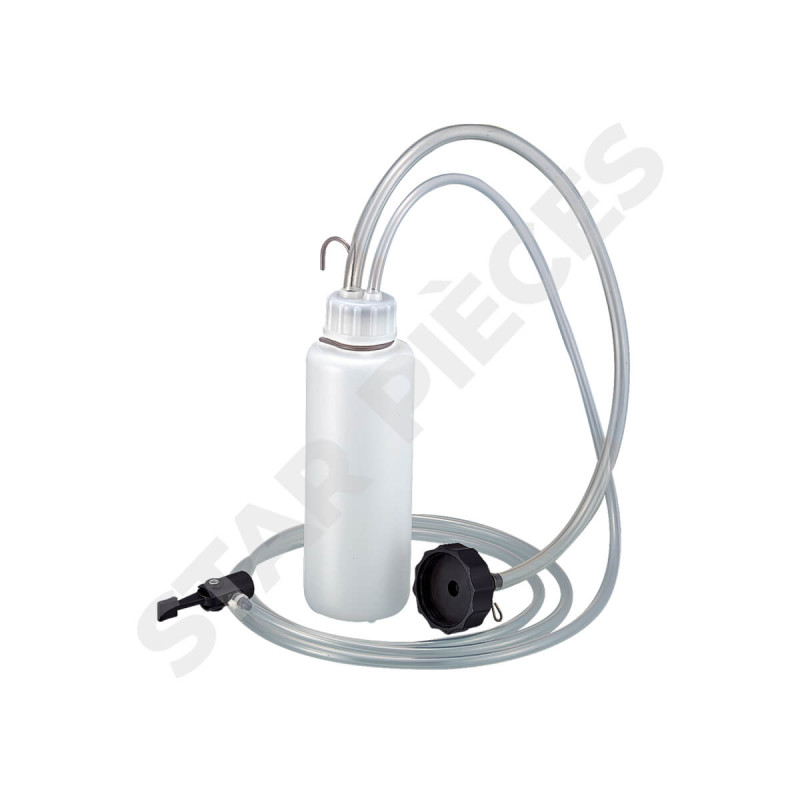 GXGM - Tuyau De Purge De Frein Avec Valve Unidirectionnelle - Kit Pour Vidange Liquide Frein/embrayage Moto & Voiture