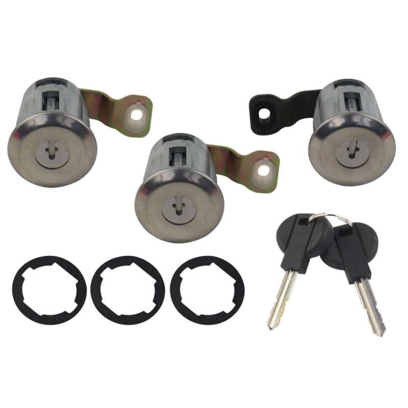 3 serrures de porte pour Berlingo 1 (1996-2008) avant gauche + droit + porte latérale ou battante