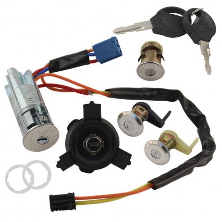 Lot 3 serrures neiman et bouchon réservoir pour Peugeot 206 | 9170N8 | Star-Pièces