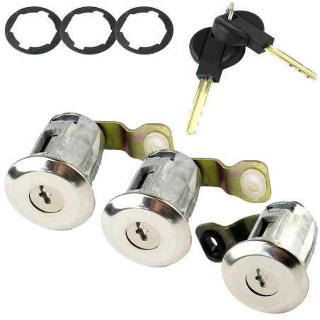 Kit 3 barriles cerraduras de puertas para Peugeot Partner 1 | Mejores precios con Star-Pièces