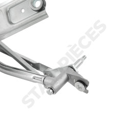 Moteur d'essuie glace avant complet pour Fiat Linea (323,110) (2007-2018) tringlerie + moteur d'essuie-glace 51753759, 51701421 2