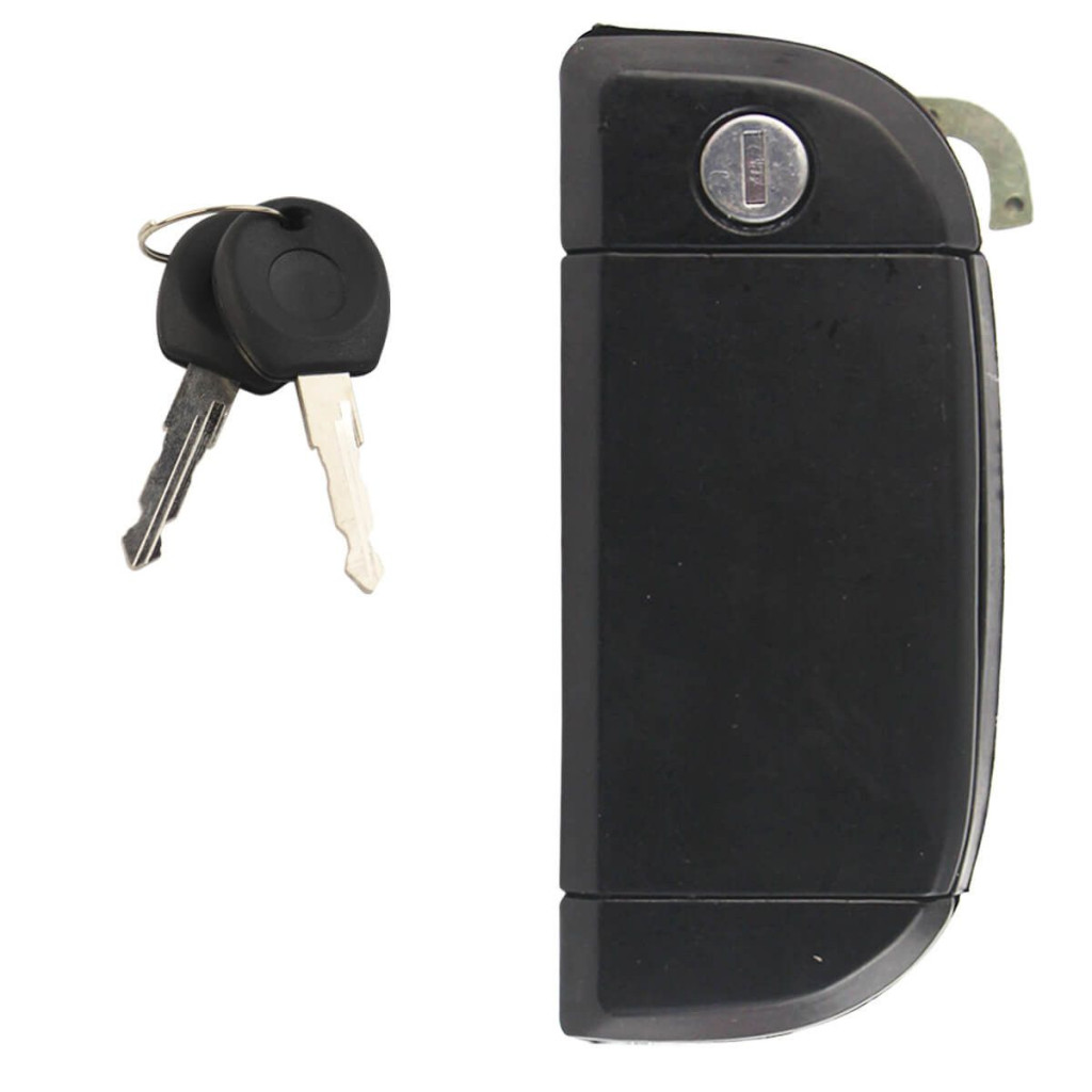 Poignée de porte extérieure pour Transporter T4 avec barillets (avant gauche) | 701837206, 701837206A | Star-Pièces