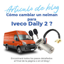 Bombín de arranque para Iveco Daily 2 (1989-1999) con 2 llaves 9