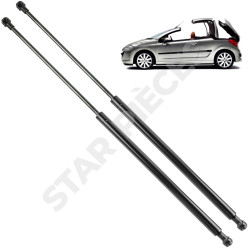2 verin de coffre pour Peugeot 207 CC (2006-2015) amortisseurs coffre 9680415680, 1635445080, 8731S7, 8731N6 2