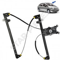Lève vitre pour Citroën Xsara Picasso (1999-2010) avant gauche (côté conducteur) 2