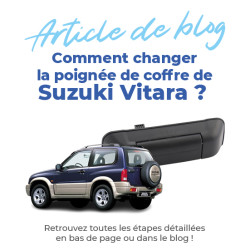 Poignée de coffre pour Suzuki Vitara et Grand Vitara (1998-2005) malle arrière 1