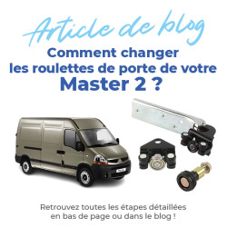 Kit roulettes de porte latérale pour Master 2 (1997-2010) porte coulissante droite 4