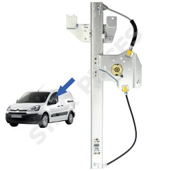 Elevalunas para Berlingo 2 (2008-2018) delantero izquierdo 9221ER, 9221ES, 9802389280 1