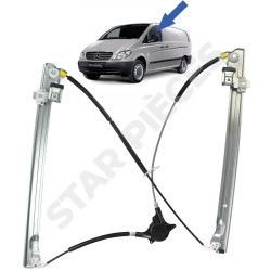 Lève vitre pour Mercedes Vito W639 (2003-2014) avant gauche (côté conducteur) 4