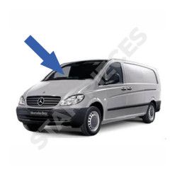 Lève vitre pour Mercedes Viano W639 (2003-2014) avant droit (côté passager) 4