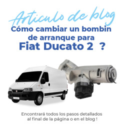 Bombín de arranque para Fiat Ducato 2 (2002-2006) con 2 llaves 4
