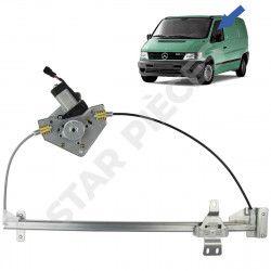 Lève vitre pour Mercedes Vito W638 (1996-2003) AVEC MOTEUR - avant droit (côté passager) 2