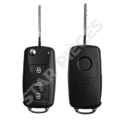 Neiman complet pour Skoda Octavia 2 (2005-2009) avec barillet contacteur et clés codables 8E0905855A, 1K0905851, 1K0905865 4