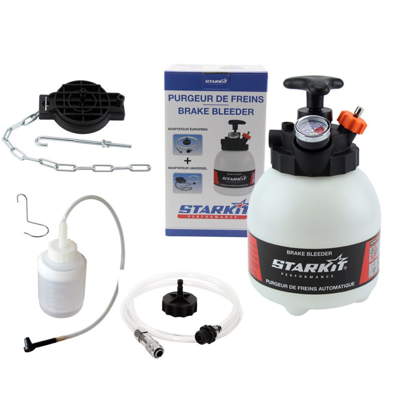 Outils de purge de frein automobile - Kit de purge de liquide de