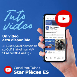 Bombín de arranque para Golf 5 y Golf Plus (2003-2009) con cilindro, contactor y llaves codificables 11