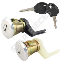 Lot de serrures pour 206 (à partir de 1998) serrures de porte + serrure de coffre + bouchon réservoir avec clés 9170N8 2