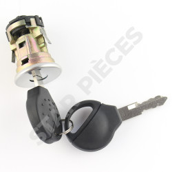 Lot de serrures pour 206 (à partir de 1998) serrures de porte + serrure de coffre + bouchon réservoir avec clés 9170N8 3