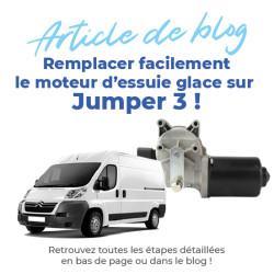 Moteur d'essuie-glace avant pour Citroen Jumper 3 (2006-2014) 1340683080, 1363338080, 6405ER 8