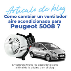 Ventilador aire acondicionado para Peugeot 5008 1 (2009-2017) con resistancia 6441CP P7708003 10