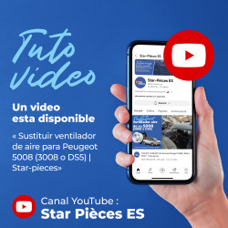 Ventilador aire acondicionado para Peugeot 5008 1 (2009-2017) con resistancia 6441CP P7708003 11