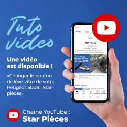 Bouton frein à main pour Peugeot 5008 (2009-2017) commande électrique-bouton frein parking 470706, 9666405677 9