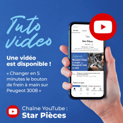 Bouton frein à main pour Peugeot 3008 (2009-2016) commande électrique-bouton frein parking 470706, 9666405677 8