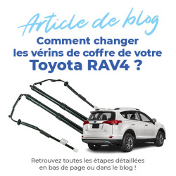 2 vérin électrique de coffre pour Toyota RAV4 (2012-2019) vérin hayon 6892009010, 6891009010 14