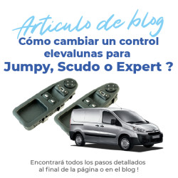Control elevalunas para Fiat Scudo 2 (2007-2018) delantero izquierdo con espejos abatibles 9