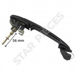 Poignée de porte extérieure pour Seat Alhambra (1996-2010) avant gauche ou avant droite 2