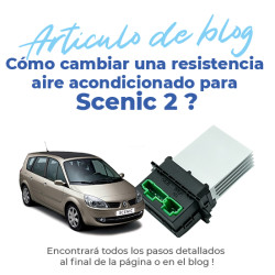 Resistencia aire acondicionado para Scenic 2 et Grand Scenic 2 (2003-2009) resistencia de ventilador 7701207718, 6441L2, 509355 1