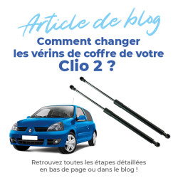 2 vérin de coffre pour Clio 2 (à partir de 1998) vérin hayon 7700842256, 8455177 7