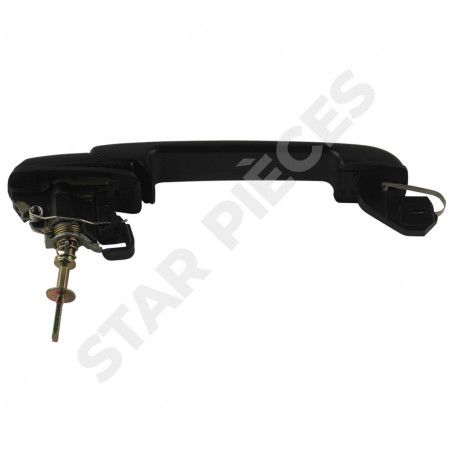 Poignée Extérieure De Porte Avant Gauche Noire - Pour Toyota Starlet (96-99) Et Tercel (95)