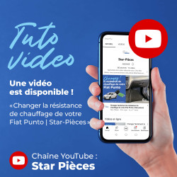 Résistance chauffage pour Fiat Grande Punto (2005-2012) résistance de ventilation 77364061, 55702407 7