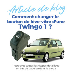 Bouton lève vitre pour Twingo (1997-2012) avant gauche ou droit (non confort) 6490HQ 4