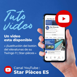 Botón elevalunas para Twingo (1997-2012) delantero izquierdo o derecho (sin función confort) 6