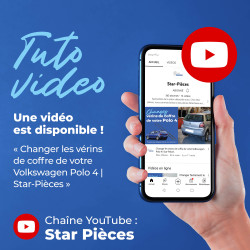 2 vérin de coffre pour Polo 4 (9N) (2001-2009) vérin hayon 6Q6827550, 6Q6827550A, 6Q6827550C, 6Q6827550D 7