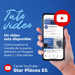 Maneta de puerta lateral exterior para Boxer (2002-2006) puerta lateral corredera derecha 6