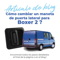 Maneta de puerta lateral exterior para Boxer (2002-2006) puerta lateral corredera derecha 5