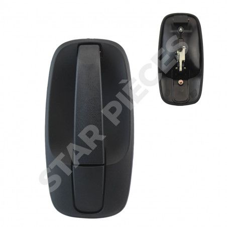 Medianav Renault Poignée De Porte Arrière Pour Renault Trafic, Opel Vivaro, Nissan Primastar 2001-2014 - Pièce Remplacement Serrure Coffre Twingo 2