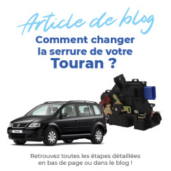 Serrure de porte pour Touran (2003-2010) centralisation de porte avant droite (côté passager) 3D1837016 6