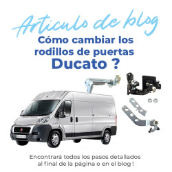 Guía de puerta lateral para Fiat Ducato (desde 2006) puerta correda - guía inferior, central y superior 7