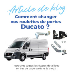 Kit roulettes de porte latérale pour Ducato (à partir de 2006) porte coulissante droite 7