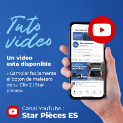 Botón Cerradura de maletero para Clio 2 (1998-2001) se vende con llaves 3