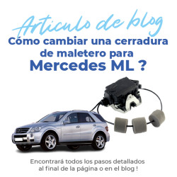 Cerradura maletero para Mercedes-Benz ML (2005-2011) centralizado porton - maletero trasero 7