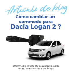 Commodo pour Dacia Logan 2 (à partir de 2012) (15 broches) avec antibrouillards avant et arrière 6