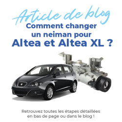 Neiman pour Seat Altea & Altea XL (2004-2015) avec barillet contacteur et clés codables 10